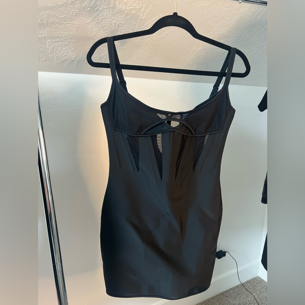 Mugler H&M Corset style mini Dress